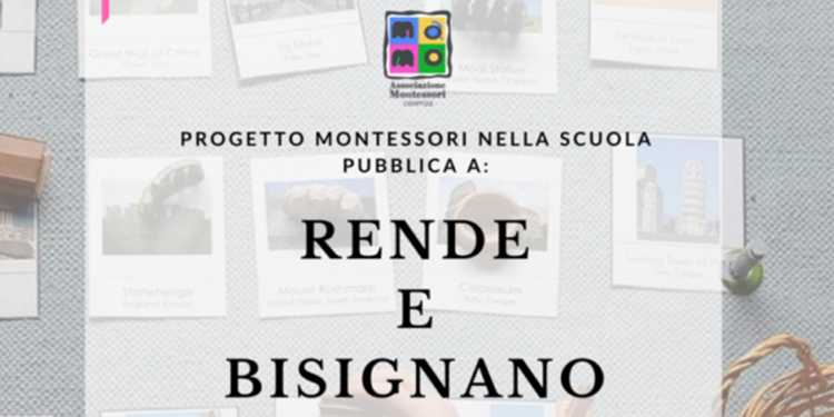 Il Progetto Montessori arriva a Rende e Bisignano!